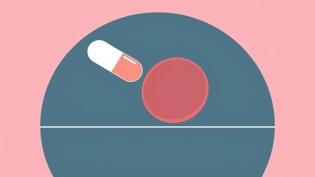 Conceptual illustration of an oral drug targeting an estrogen receptor on a breast cancer cell