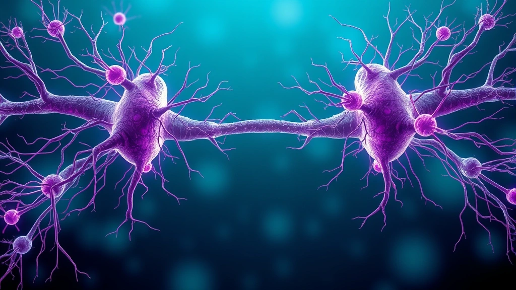 Conceptual illustration of transplanted neurons repairing a spinal circuit