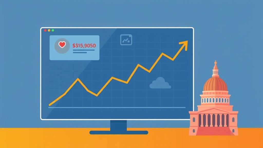 Conceptual illustration of an EHR screen and a rising cost curve