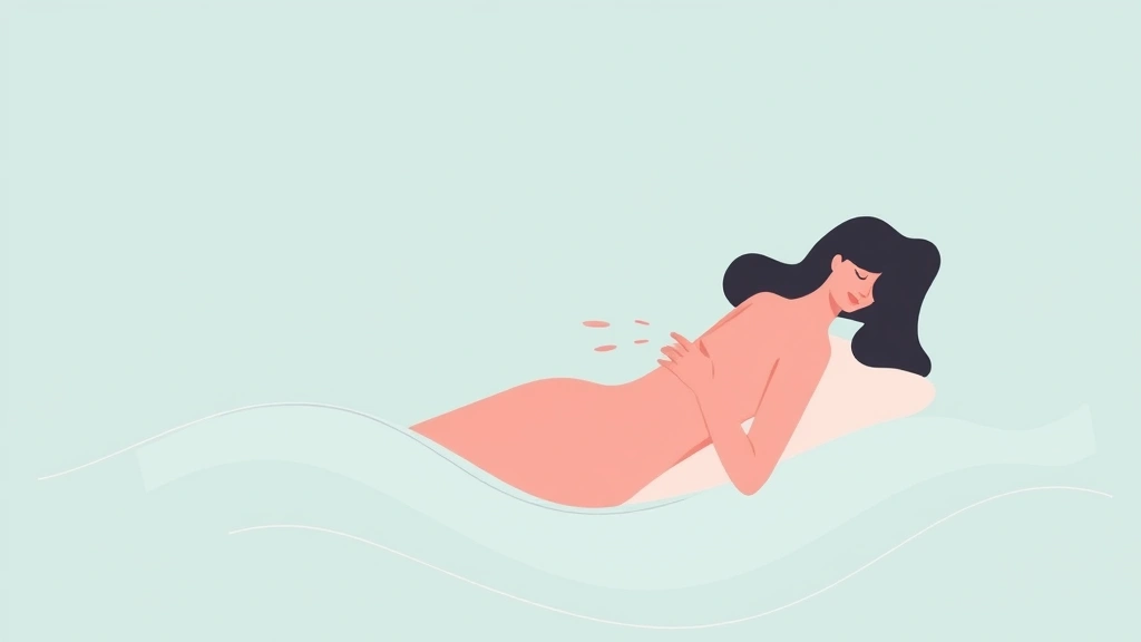 Conceptual illustration of local anesthesia easing a gynecological procedure