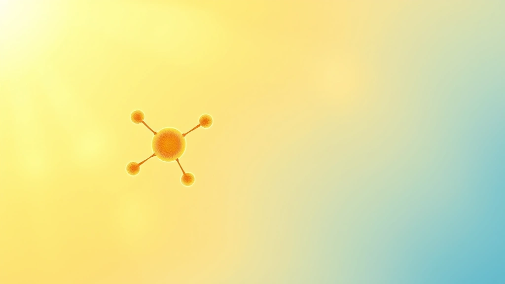 Conceptual illustration of a vitamin D molecule linked to calmed nerve pain signals